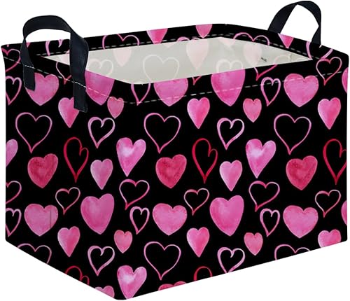 Miniatura 56 de FXOLCSHE - Cesta rectangular de animales, cesta de almacenamiento impermeable para recámara, cesta de guardería, cesta de almacenamiento para