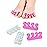 Toe Spacers for Women,Toe Separators for Women,Toe Separators Use for Separation of Toenails or Nails As Well As Relieve Orthopedic Bunion Symptoms