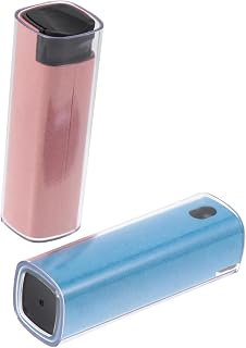 Happyyami Limpiador De Gafas y Lentes Antipolvo Aerosol para Pantallas y Cámaras, Kit Portátil para Viajes y Uso Diario, Adecuado para Dispositivos Electrónicos, Incluye 2 Piezas Colores Rosa y Azul