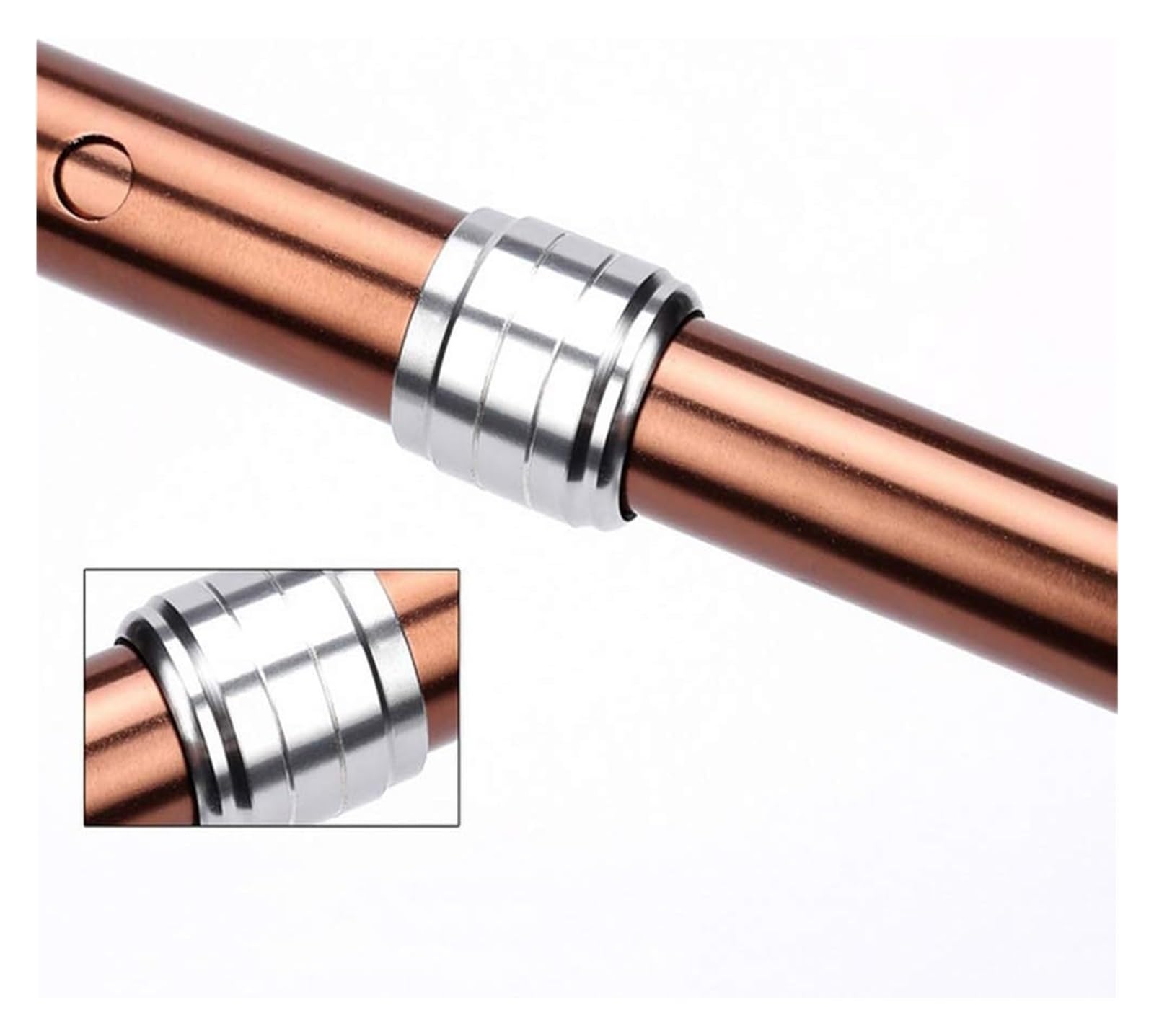 Laska, Kule dla dorosłych Stop aluminium, 10-stopniowa regulacja wysokości, 67–94 cm, podstawa podwójnego zastosowania, czarna(67)