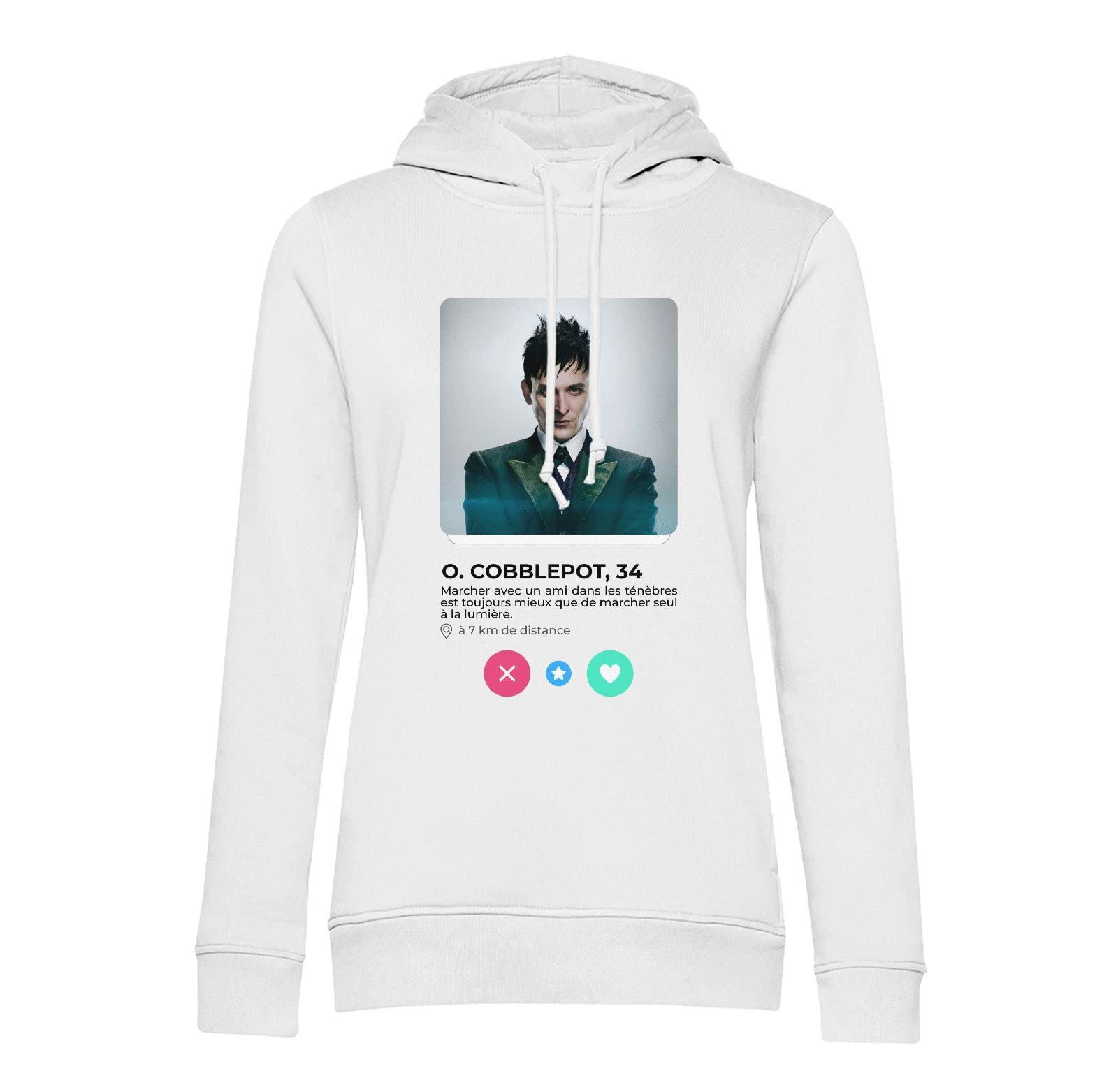 Sweat à capuche Oswald Cobblepot idéal pour vos soirées streaming - 2