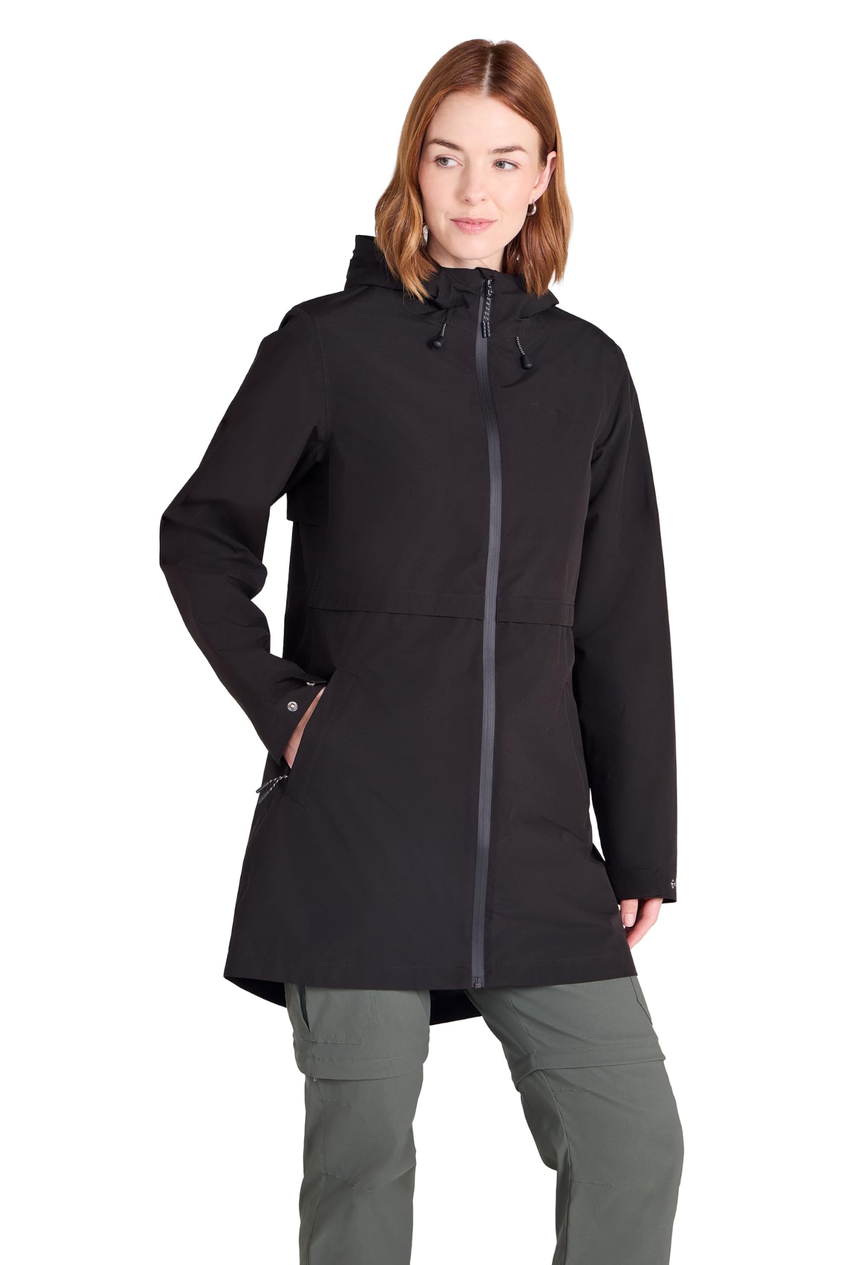 Mountain Warehouse Women's Jet Black Hilltop Waterproof Jacket Jet Blac 24