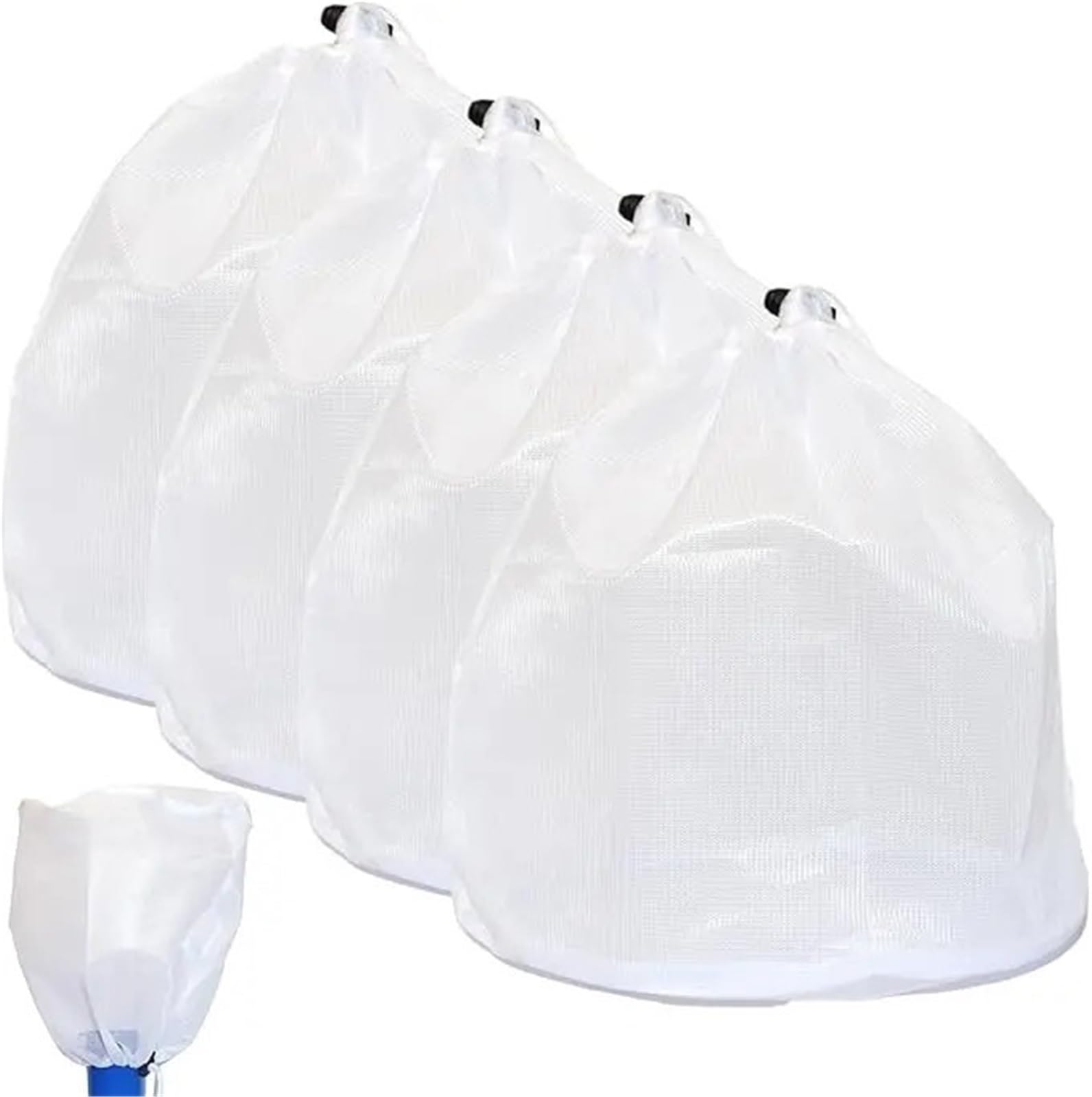 Rete for Piscina a Maglia fine di Ricambio Inserto for Skimmer in Nylon Regolabile da 26 "x22 for la Pulizia Raccoglie Polvere di polline di Sabbia Piccoli Insetti per laghetto(10pcs 66X56CM)