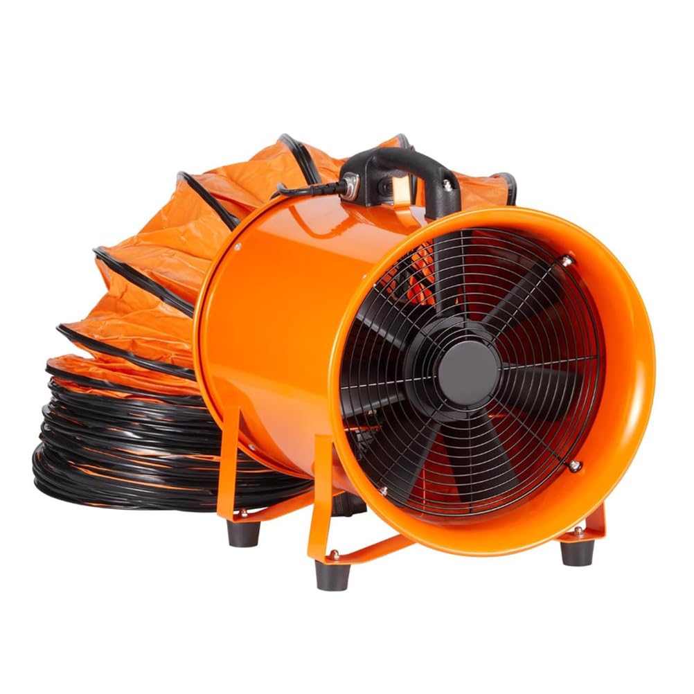 HYZHANHONG Explosion Proof Fan 14 Inch Industrial Exhaust Fan, 220V Exhaust Axial Fan Low Noise, Energy Saving And Environmental Protection Suitable for Basements And Factory