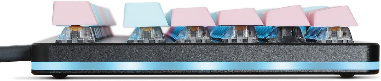 DROP Artifact Bloom Series Keycap Set - Compatible with Full-Size, Tenkeyless, Compact 1800, HHKB, 75%, 67%, and 60% Mechanical Keyboard Layouts, 129 PBT Keycaps, dye-sub, Cherry Profile (Carnival)