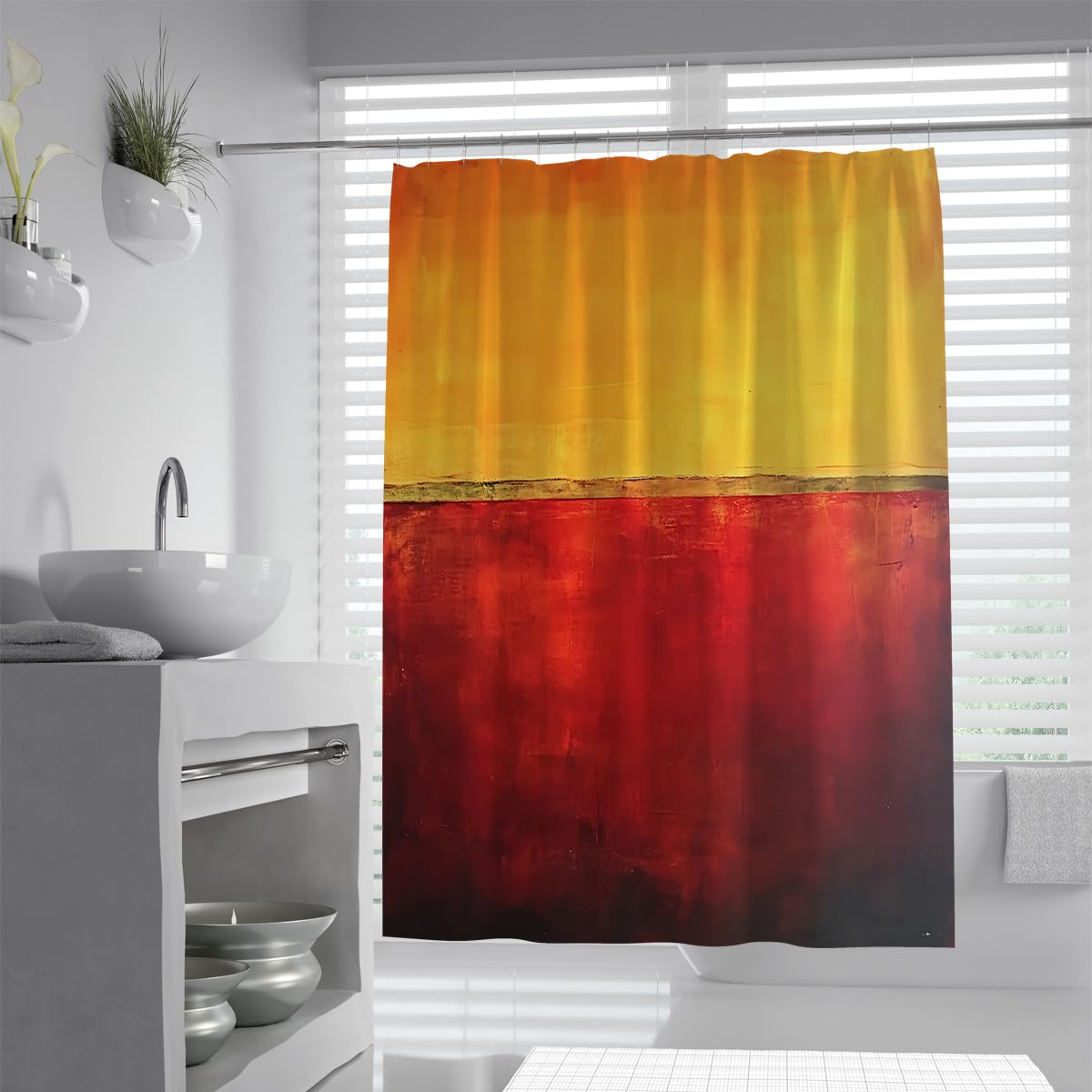 Tree of Life Shower Curtain Set 180x180 Boho Bathroom Curtain Abstract Tree Branches Leaves Waterproof Fabrics Eoxtic Bathroom Decor with Hooks