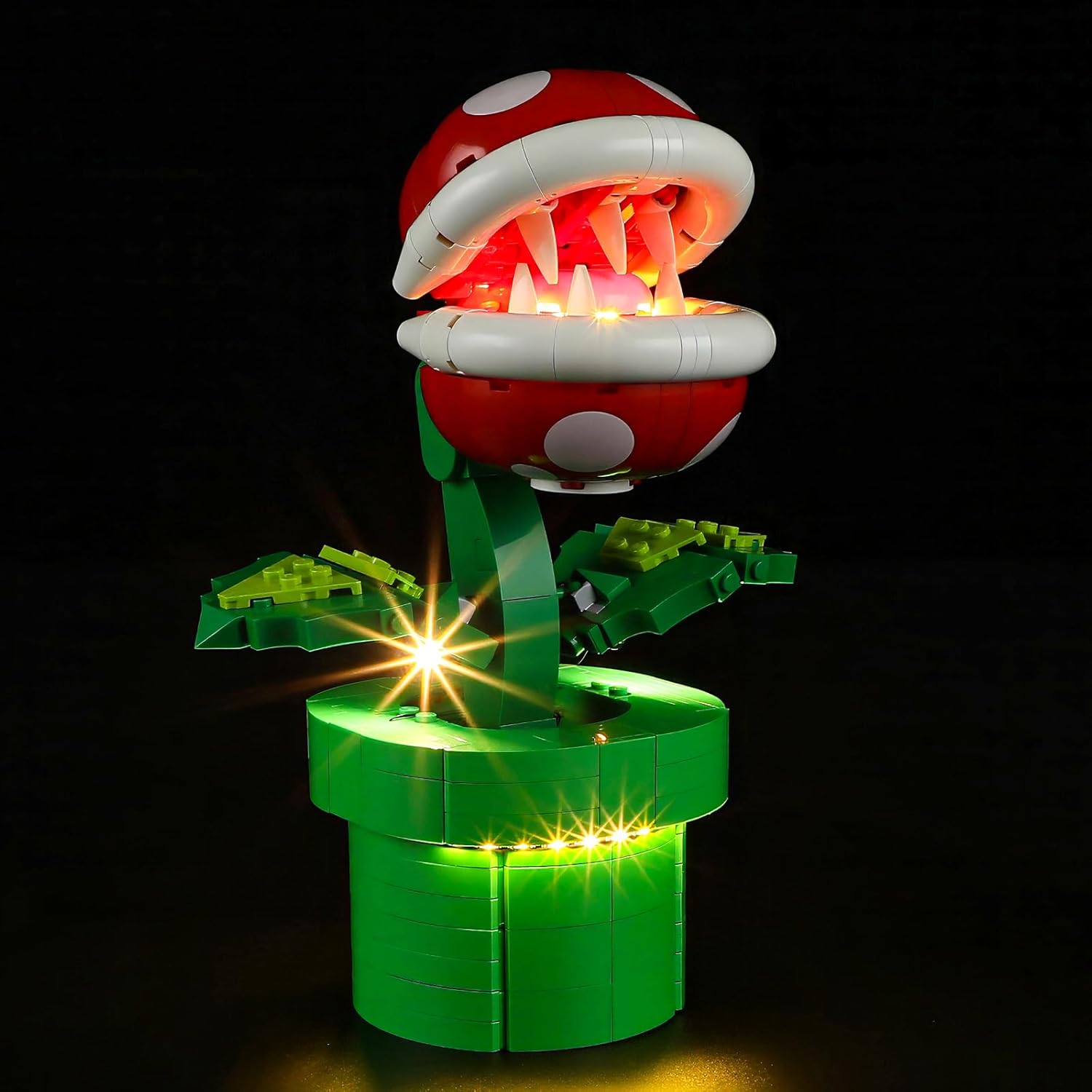 YEABRICKS LED Light for Lego-71426 Super Mario Piranha Plant Building Blocks Model (Lego Set NOT Included) YEABRICKS LED Light for Lego-71426 Super Mario Piranha Plant Building Blocks Model (Lego Set NOT Included)