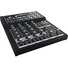 Behringer FLOW 8 8-Input Digital Mixer with Bluetooth Audio and App Control, 60 mm Channel Faders, 2 FX Processors and USB/Audio Interface
