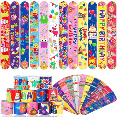 Regalos de fiesta de cumpleaños en formato de divertidas pulseras slap