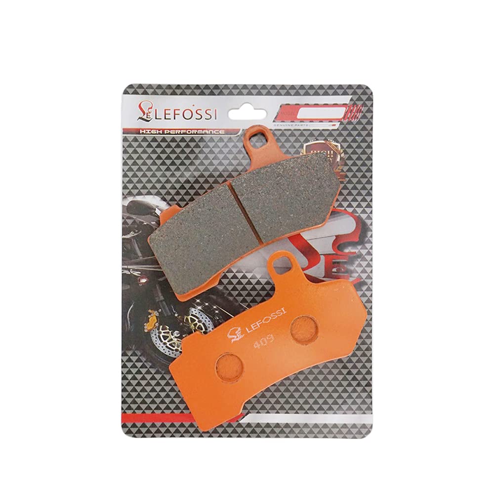 moto Plaquettes de Frein Avant et Arrière Pour Compatible avec Harley Davidson Touring FLHXS Street Glide Special FLHTK/FLHTKL Electra Glide Ultra Limited Low 2015-2021 FA409FR