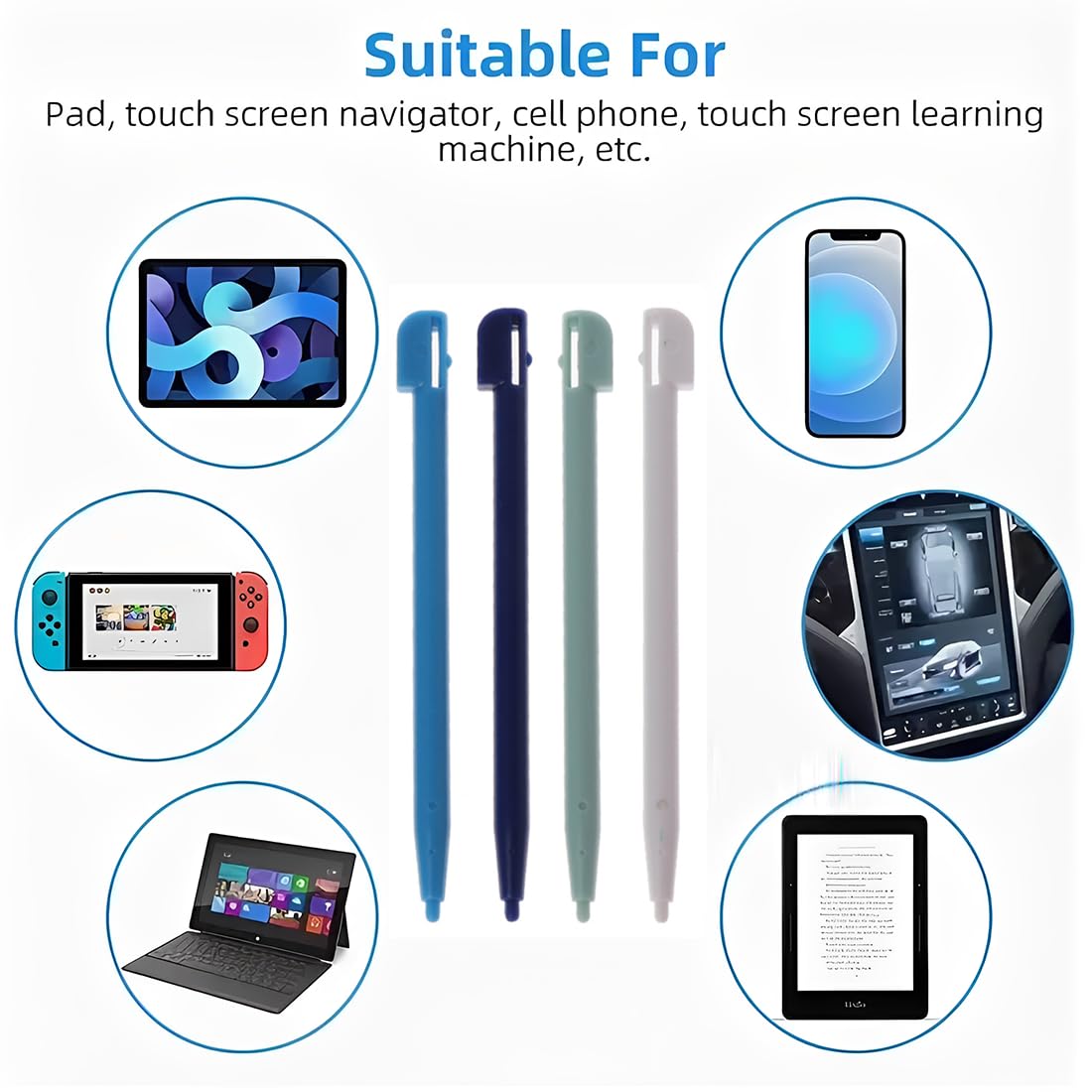OIXYEY 10 stilo per 3DS XL - Stilo 3DS - Stilo per NDS DS Lite DSL NDSL Punta dello stilo Console per videogiochi Stilo Plastica Accessori per console per videogiochi - 5