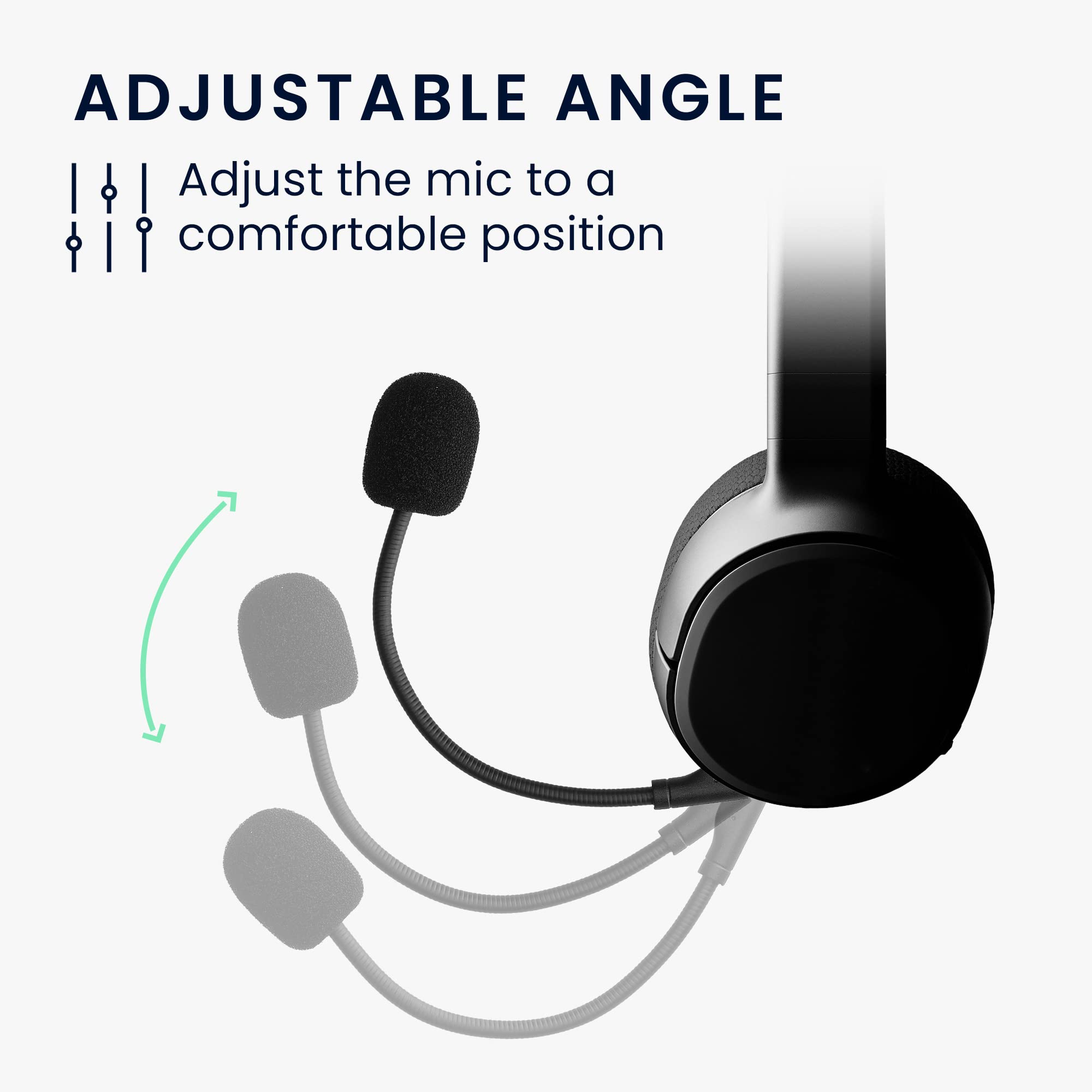 Amazon | kwmobile SteelSeries Arctis 1対応 交換用マイク