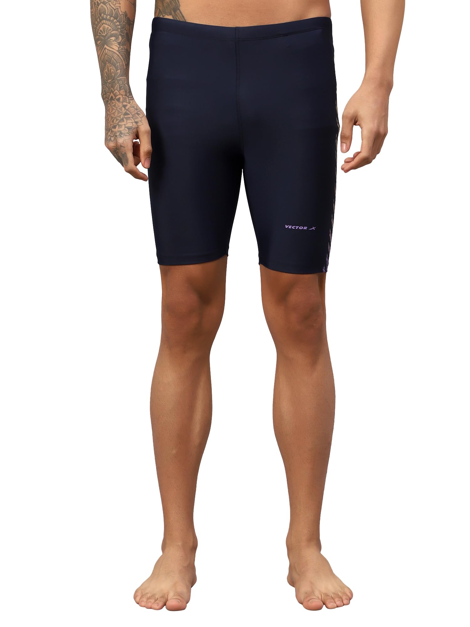 vector x OMS-268 Men Solid Compression Half Bottom-picture-13