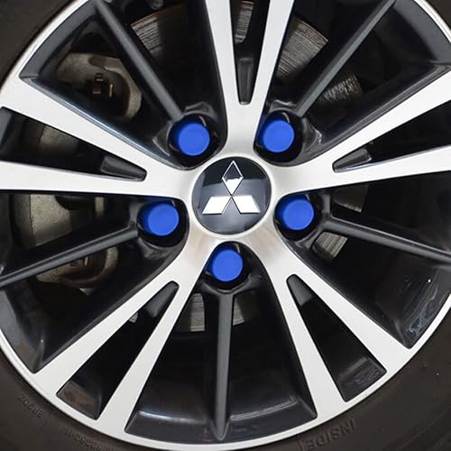 Miniatura 20 de 4 tapas centrales de rueda para Nissan, 2.126 in/2.12 pulgadas, tapas de cubo de rueda de automóvil, cubierta de cubo central de llanta ABS (negro)