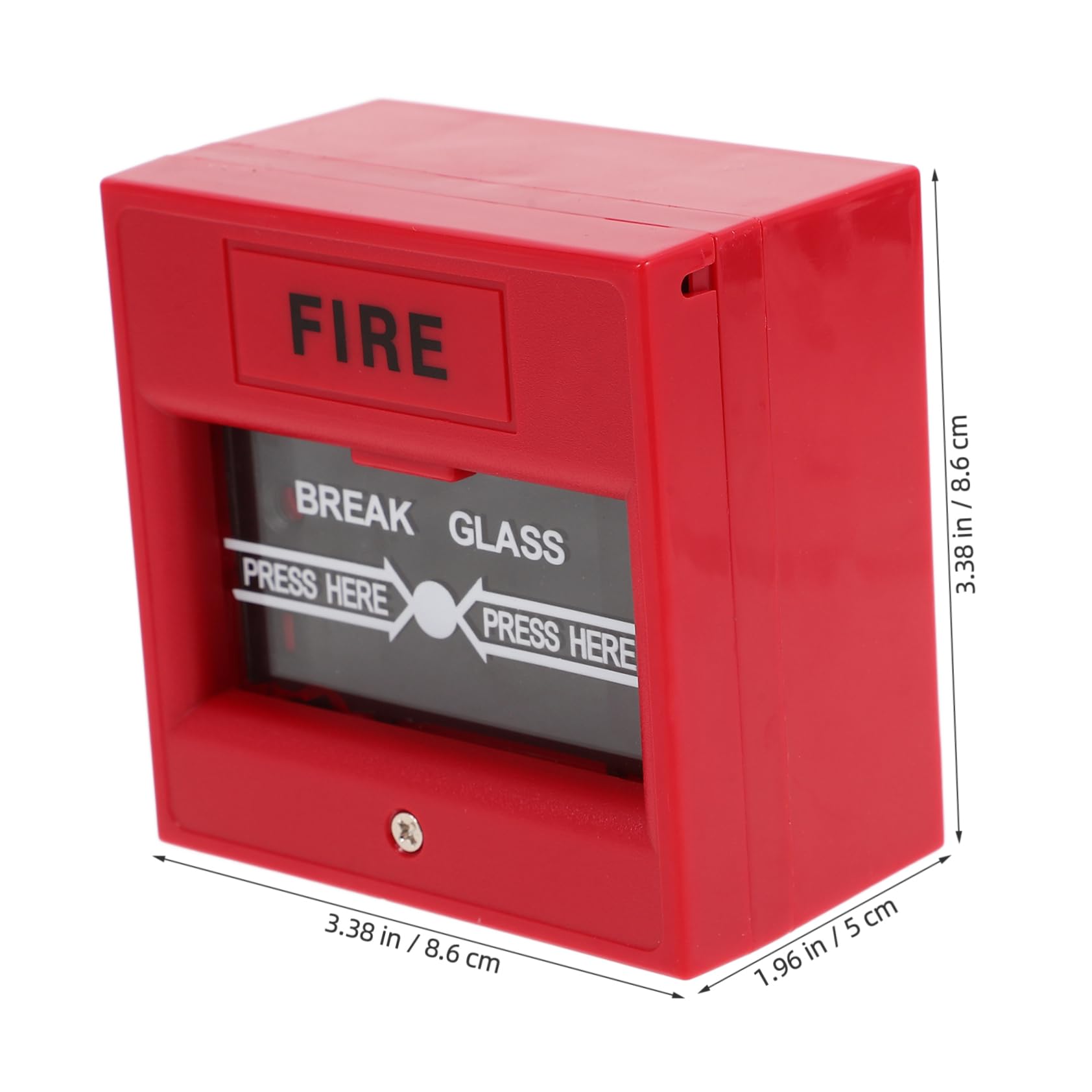 SHINEOFI 5 Pezzi Allarme per Emergenze Interruttore Sicurezza per Attivazione Allarmi Design User Friendly per Uso Uffici e Case