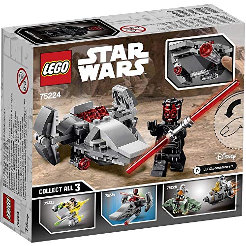 LEGO 75224 Microvaisseau Sith Infiltrator - vue 5