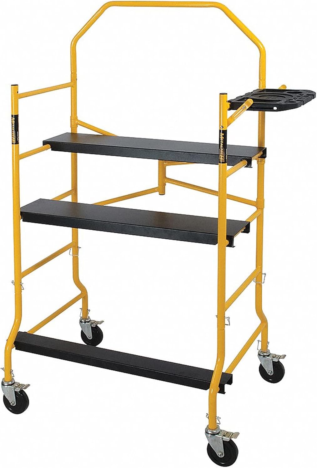Metaltech I-IMIS Job Site Series 6-3/8'. x 4'. x 2-1/2'. Scaffold 900 Lb. Load Capacity