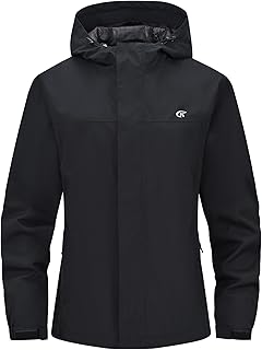 Softshelljacke für Damen Wasserdicht Atmungsaktiv Übergangsjacke Windjacke Regenjacke Wanderjacke Laufen Wandern