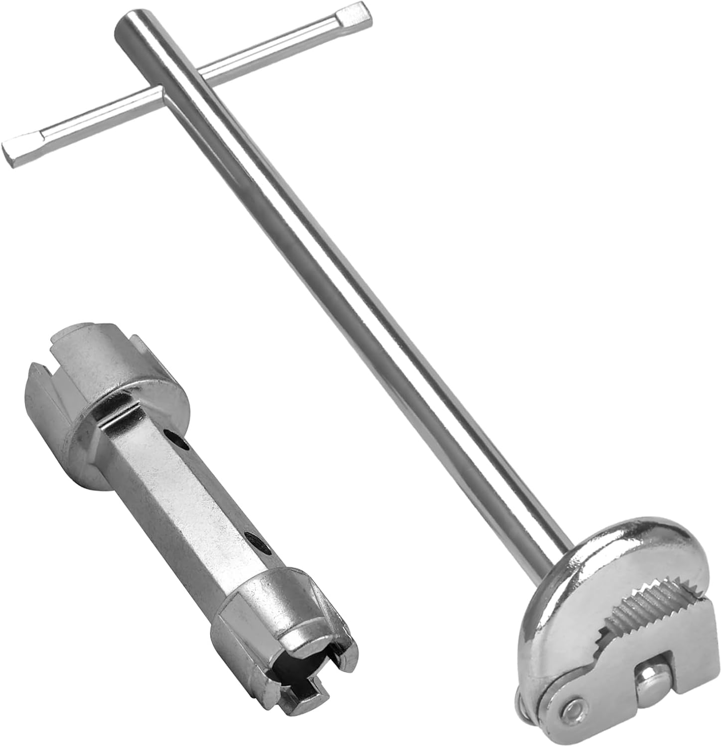 Comfylichi Adjustable Basin Wrench 3/8'' to 11/4'' Jaw Capacity, Sink