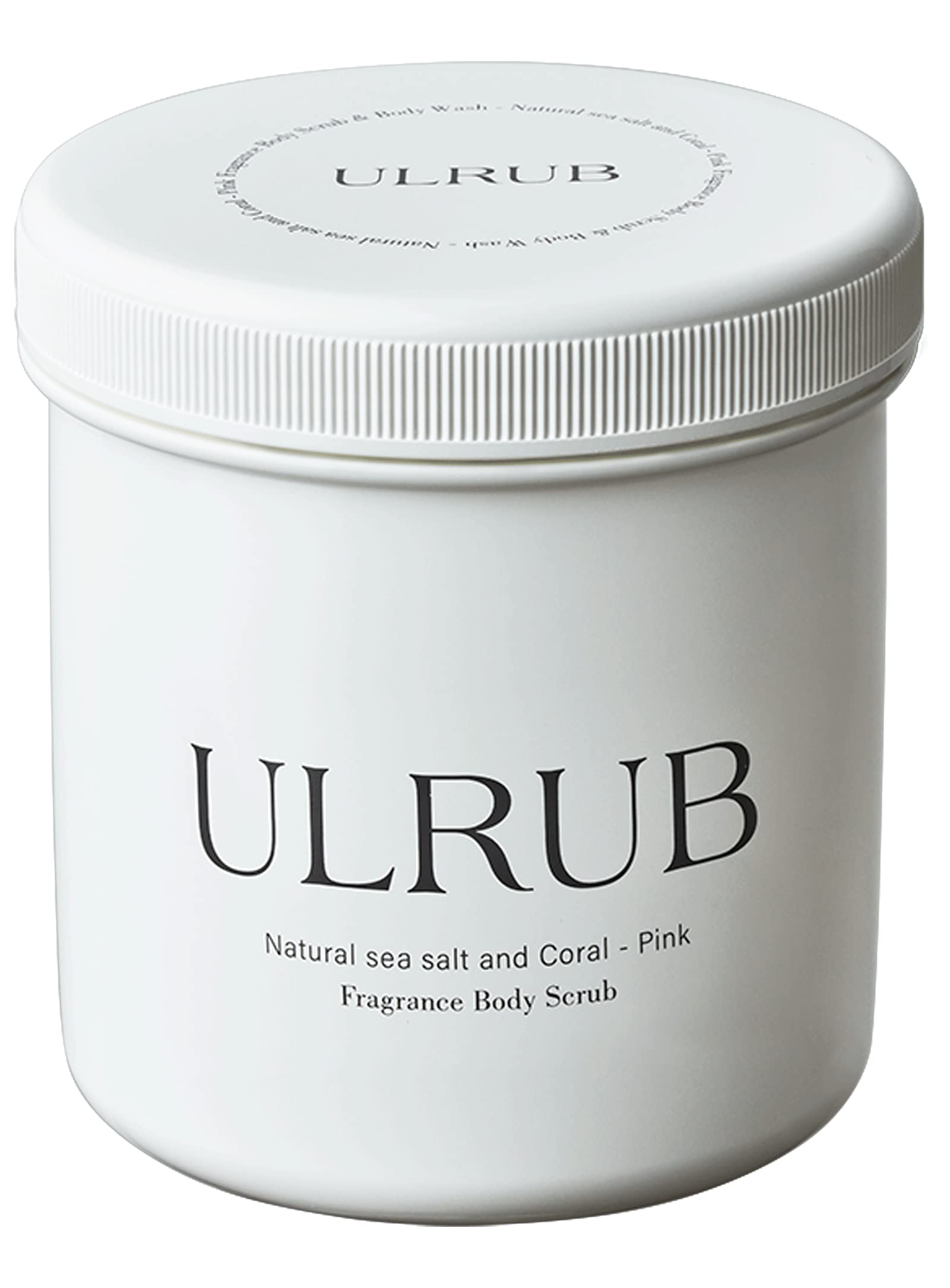 ULRUB Perfumed Body Scrub with Okinawan Coral and Sea Salt 460g