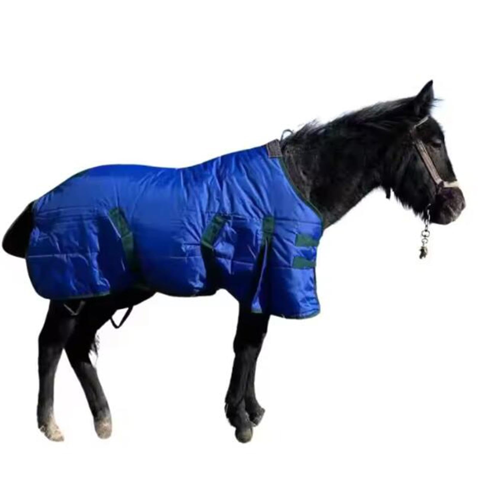 Manta para Caballo, Impermeable, Térmica, Protección contra El Frío, Transpirable, Ropa para Caballos