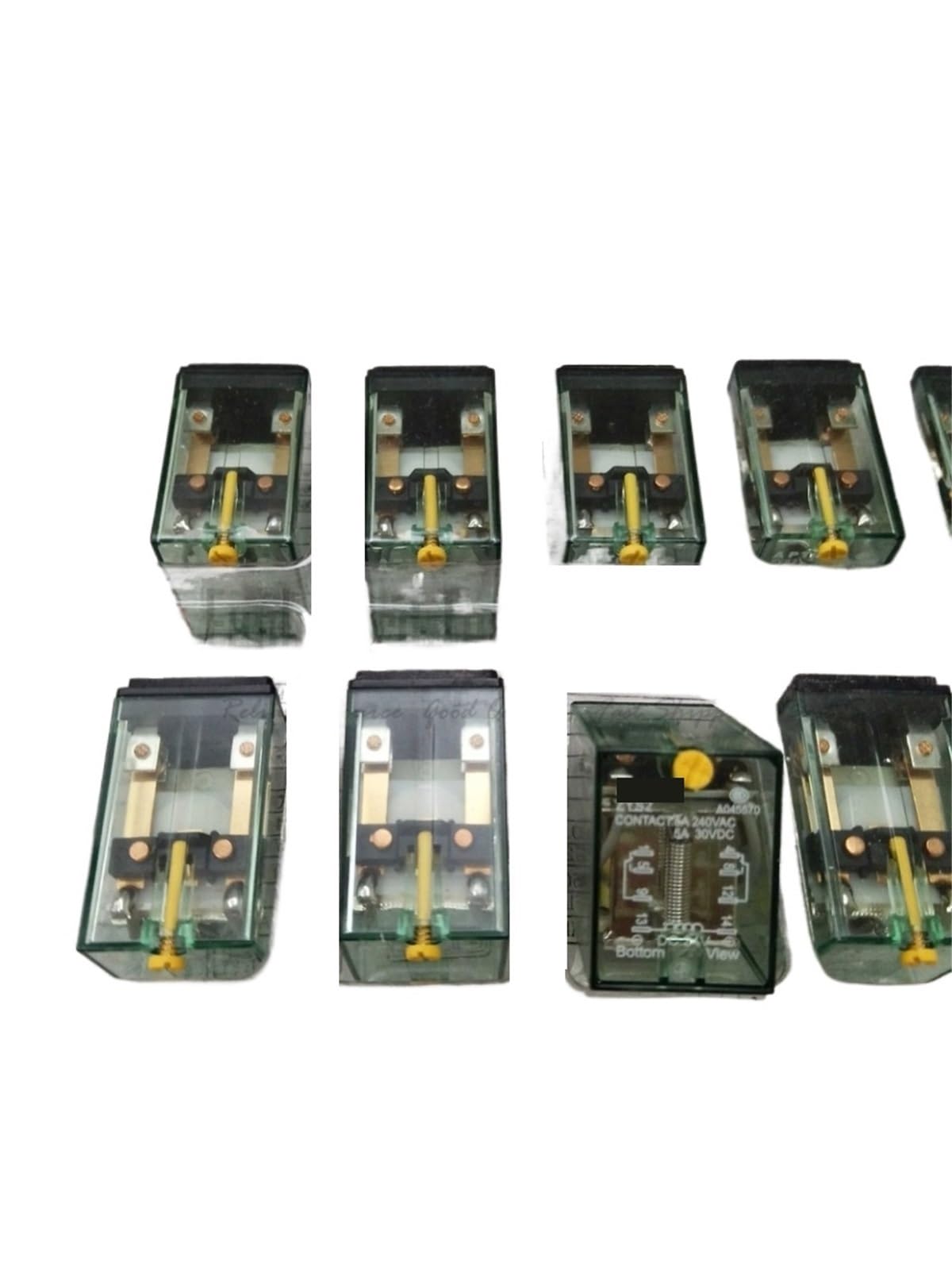 relè, ZYS2-AC220V ZYS2-DC24V MY2F-200VAC Relè intermedio 5A 240VAC 8 pin equivalente a MY2(ZYS2 DC24V)