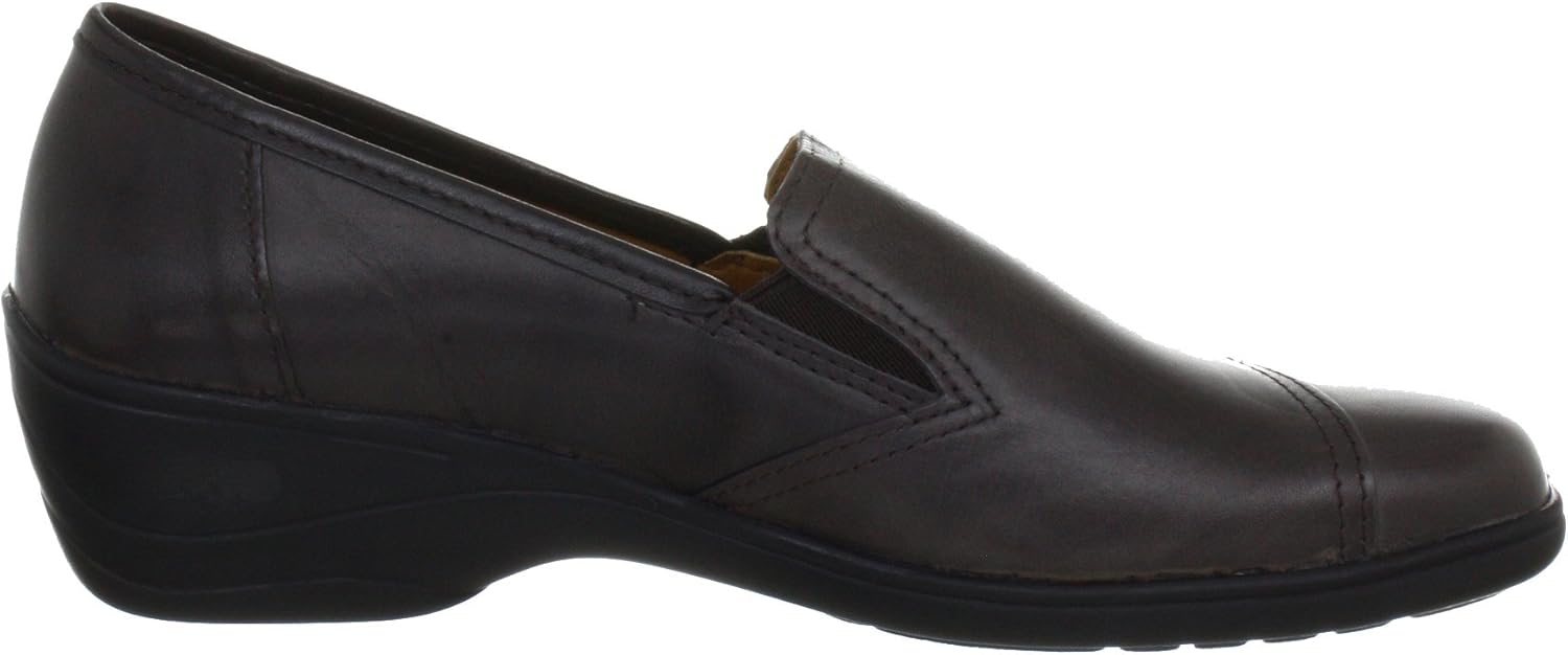 Women's Balleras Gray Leder Uniform Dress Shoes 40