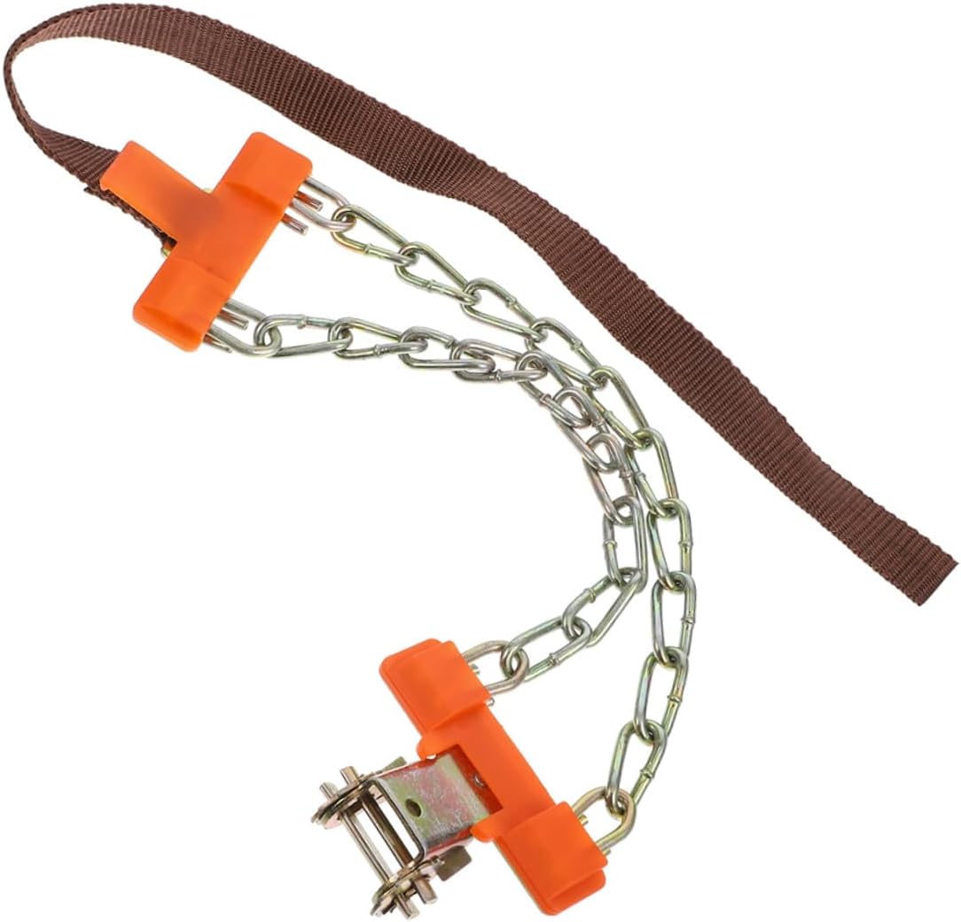 Cabilock Snow Chain for Cars Universal Chains Set for Small Cars and SUVs Reusable Winter Emergency Enhanced Traction for Snow and Ice