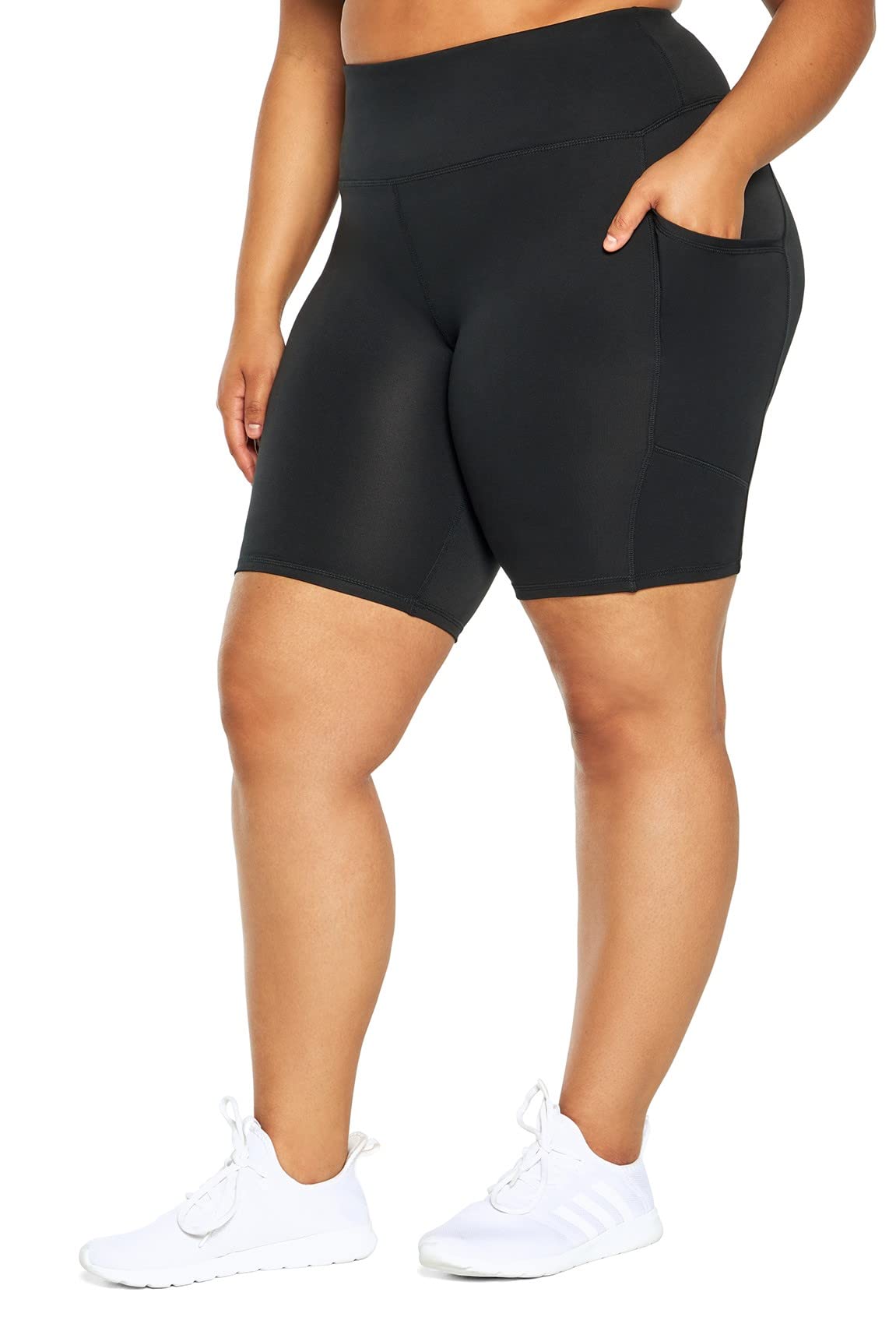 Women's Plus Size Chloe High Rise Pocket Bermuda Short