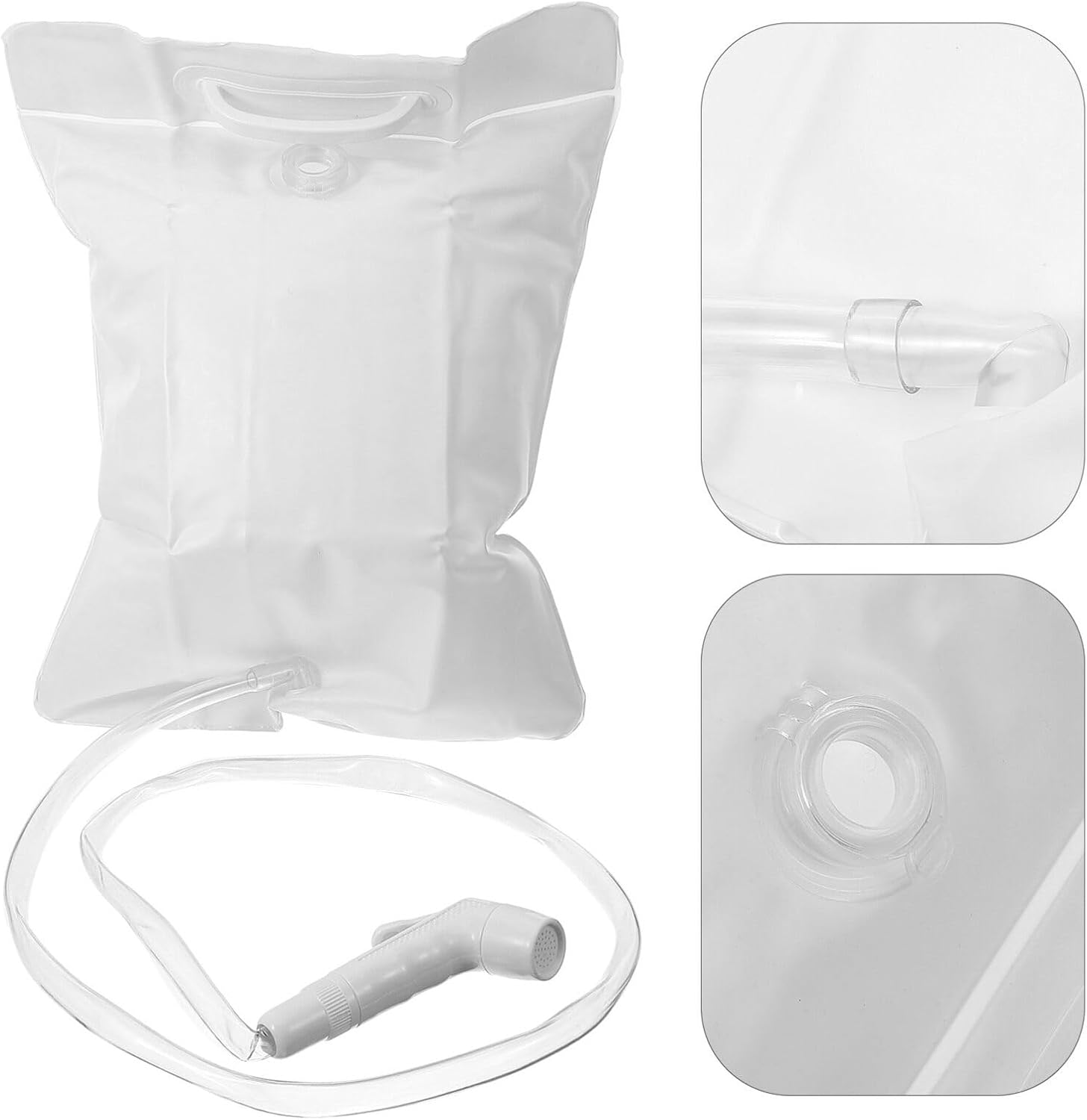 Toddmomy 1set Portable Outdoor Shower Camping Bag Lightweight Water Storage Pouch for Camping Hiking and Backpacking Easy to Carry