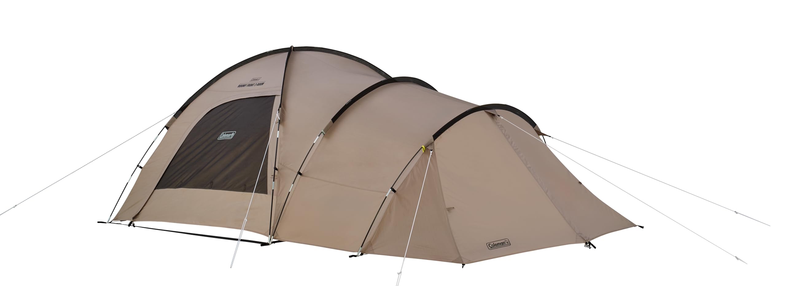 【1度使用】Coleman Roomy Front 2 Room Tent Roomy Front 2 Room Greige