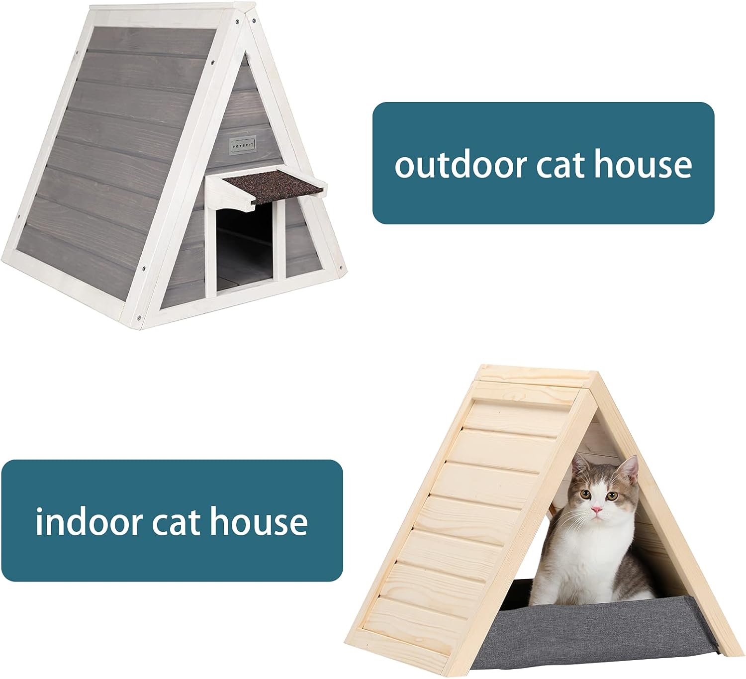a frame cat house