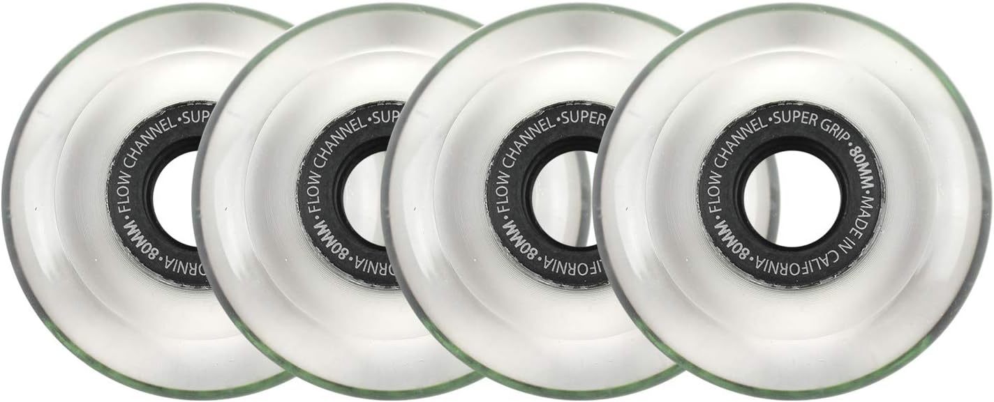 Labeda Slime Roller Hockey Wheels X-Soft (76A) 4-Pack