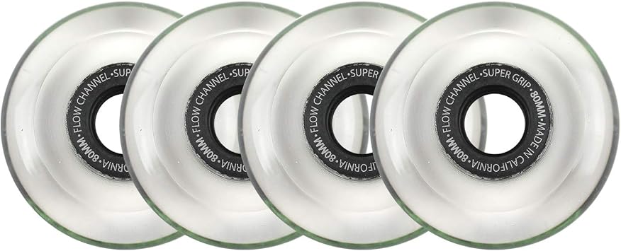 Labeda Slime Roller Hockey Wheels X-Soft 76A 4-Pack