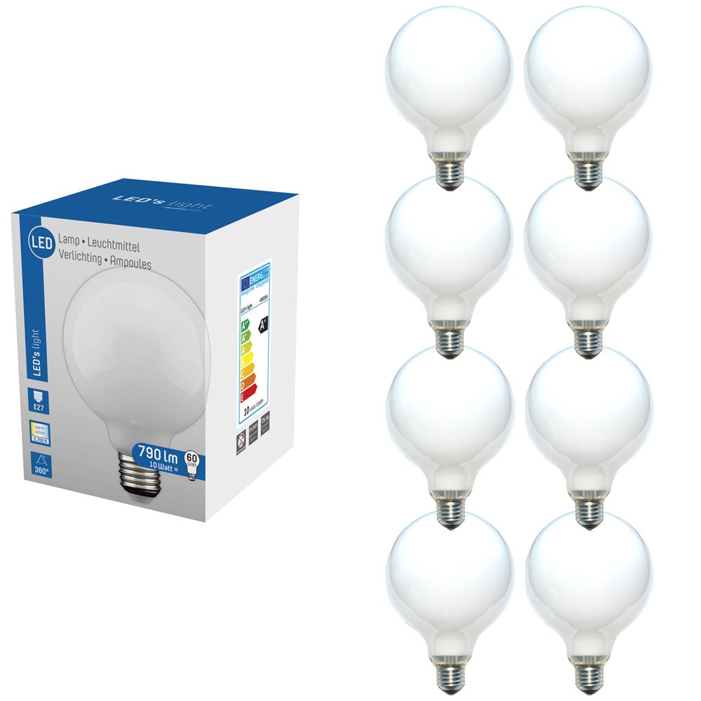 Ampoule LED globe 360° G120 10 W = 60 W E27 mat 790 lm Ampoule à économie d'énergie Blanc chaud 2700 K (8)
