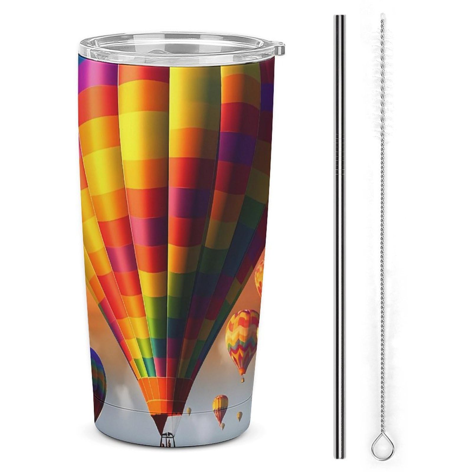 Gobelet isotherme 591ml anti-fuites en inox pour café chaud et thé glacé