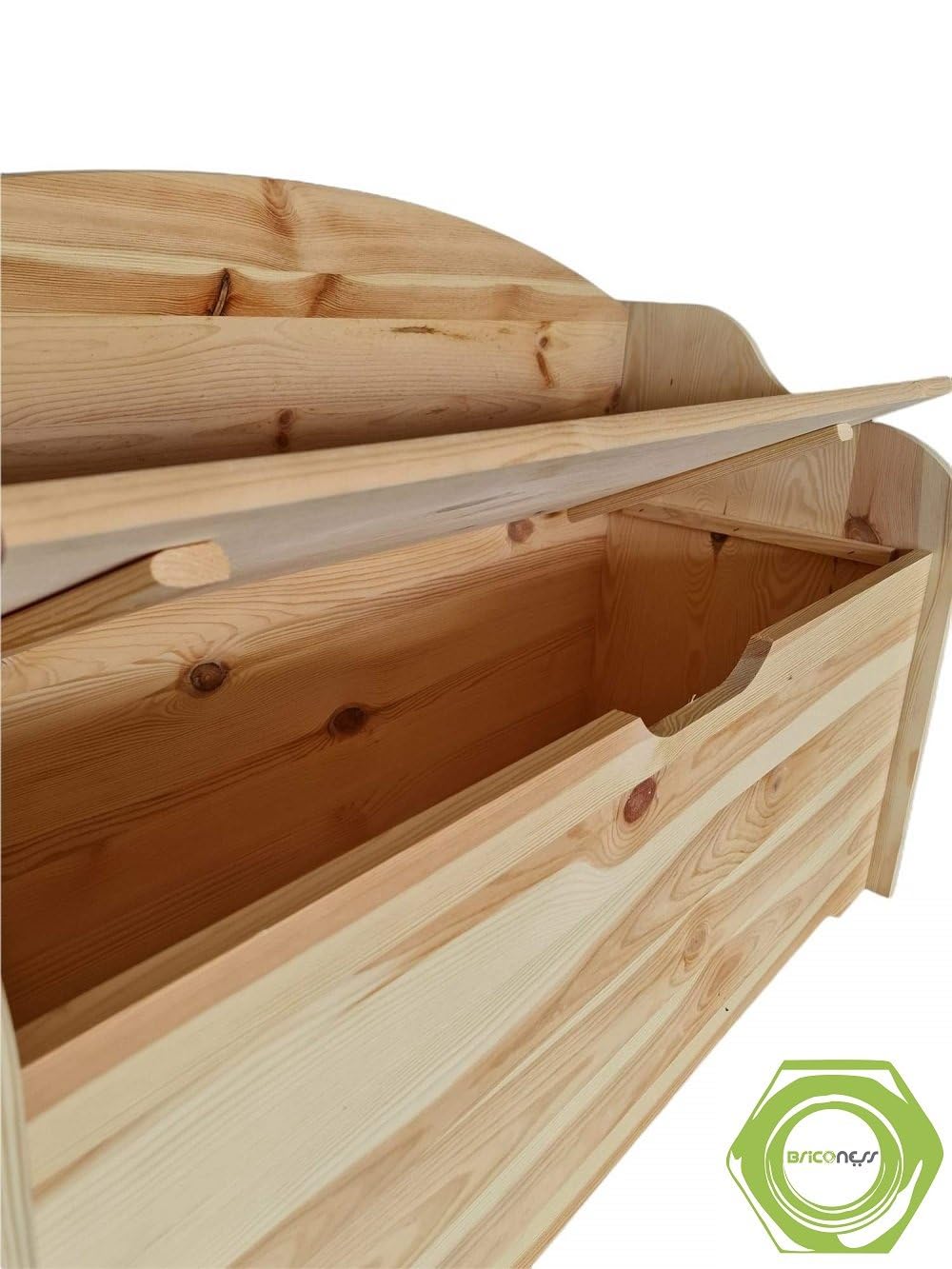 MAURY'S IL NUMERO UNO DEL RISPARMIO BAULE CASSAPANCA IN ABETE MASSELLO ALBERIAMO 100 X 41 X 67H CM