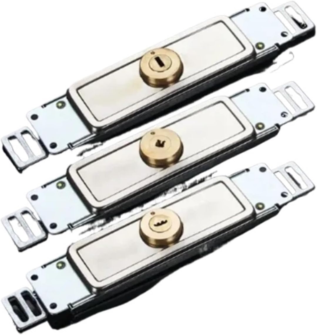 Roll gate Anti-Theft Lock,Shutter Safe Locks,Copper Cylinder,Locked in Inside or Outside,Install Middle or Bottom,Hardware(C)