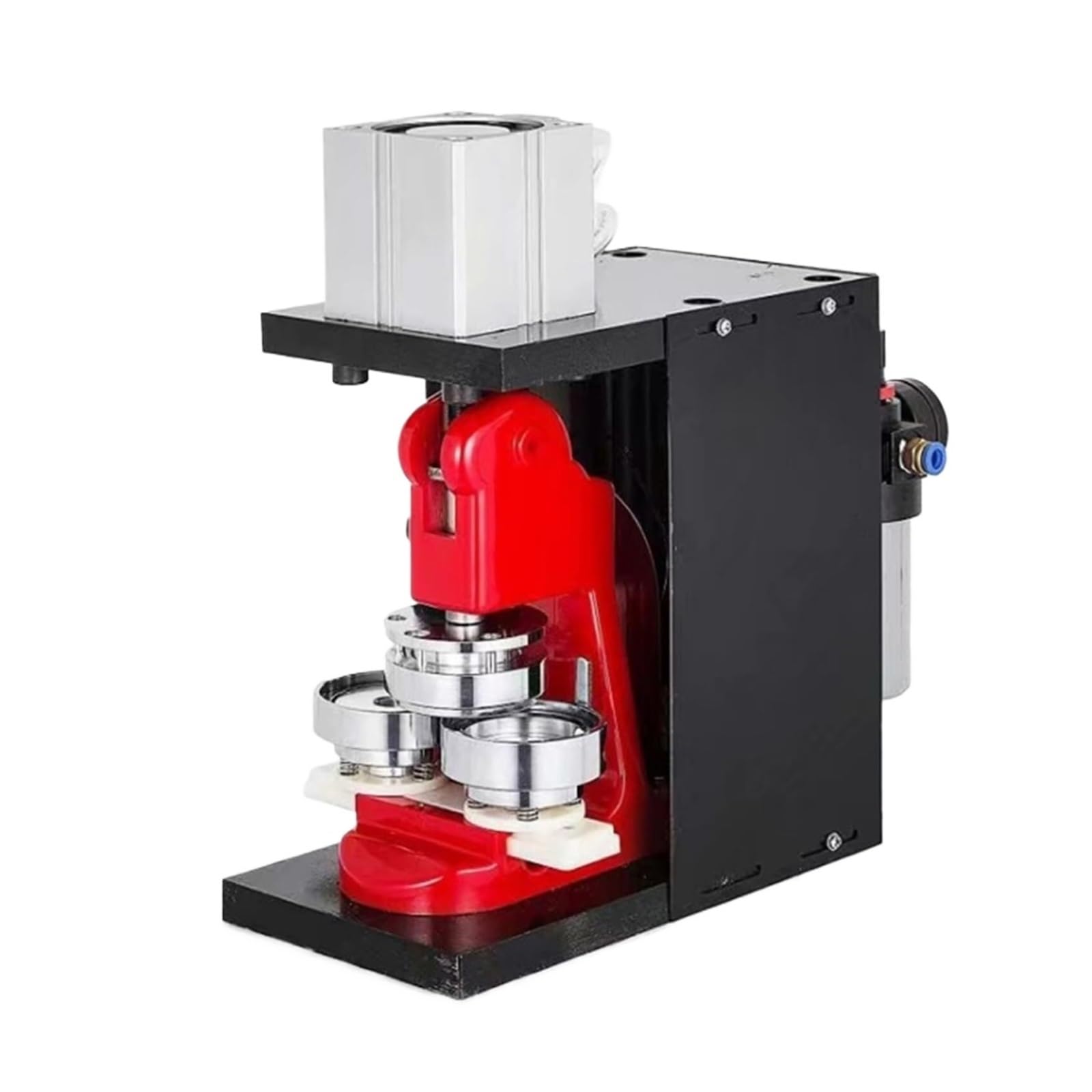 NGTFDCP Badge Machine, Can Badge Maker Pneumatic Button Machine DIY Crafts