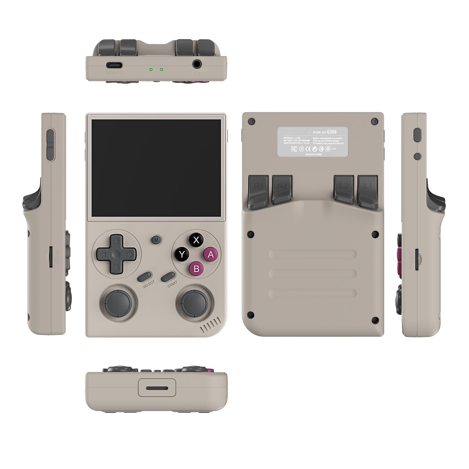 Zunate Console di Gioco con Doppio Joystick Memoria Portatile da 64 GB Display da 3,5 Pollici per Console per Videogiochi (#2)