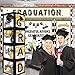 2026 Graduation Decoration Black Balloon Boxes with Letters 2026 Grad & So Proud of You and 20 pcs Ballons-Graduation Party Decoration Supplies for High School & College Celebrations