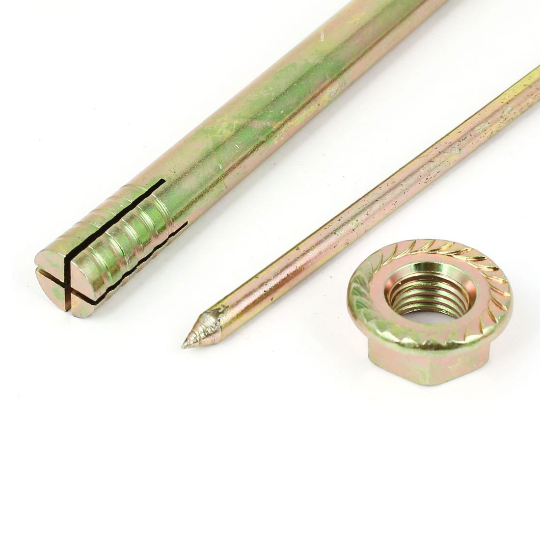 Aexit Core High-Strength Anchors Bolts Strike Hammer Nails Gecko Expansion Screws Expansion Anchors M10x60mm 6pcs