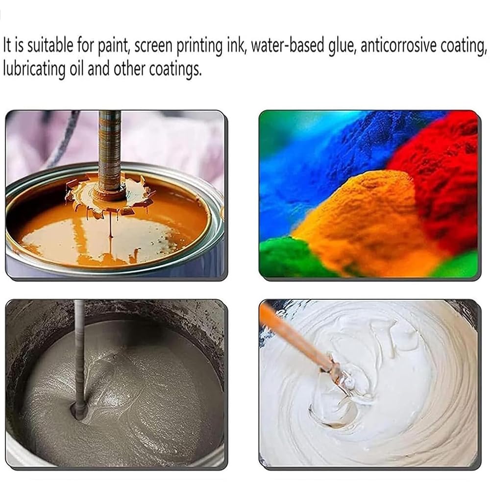 Mezclador de pintura neumático para cubos de 5 galones, velocidad variable 1500-2600 RPM, agitador de altura ajustable para revestimiento y mezcla de tinta