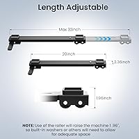 Vista 3 de Appliance Slider Heavy Duty with Wheels, Adjustable Appliance Roller Base Max 32", Lockable Furniture Mover for Hardwood Floors, Easy Move for