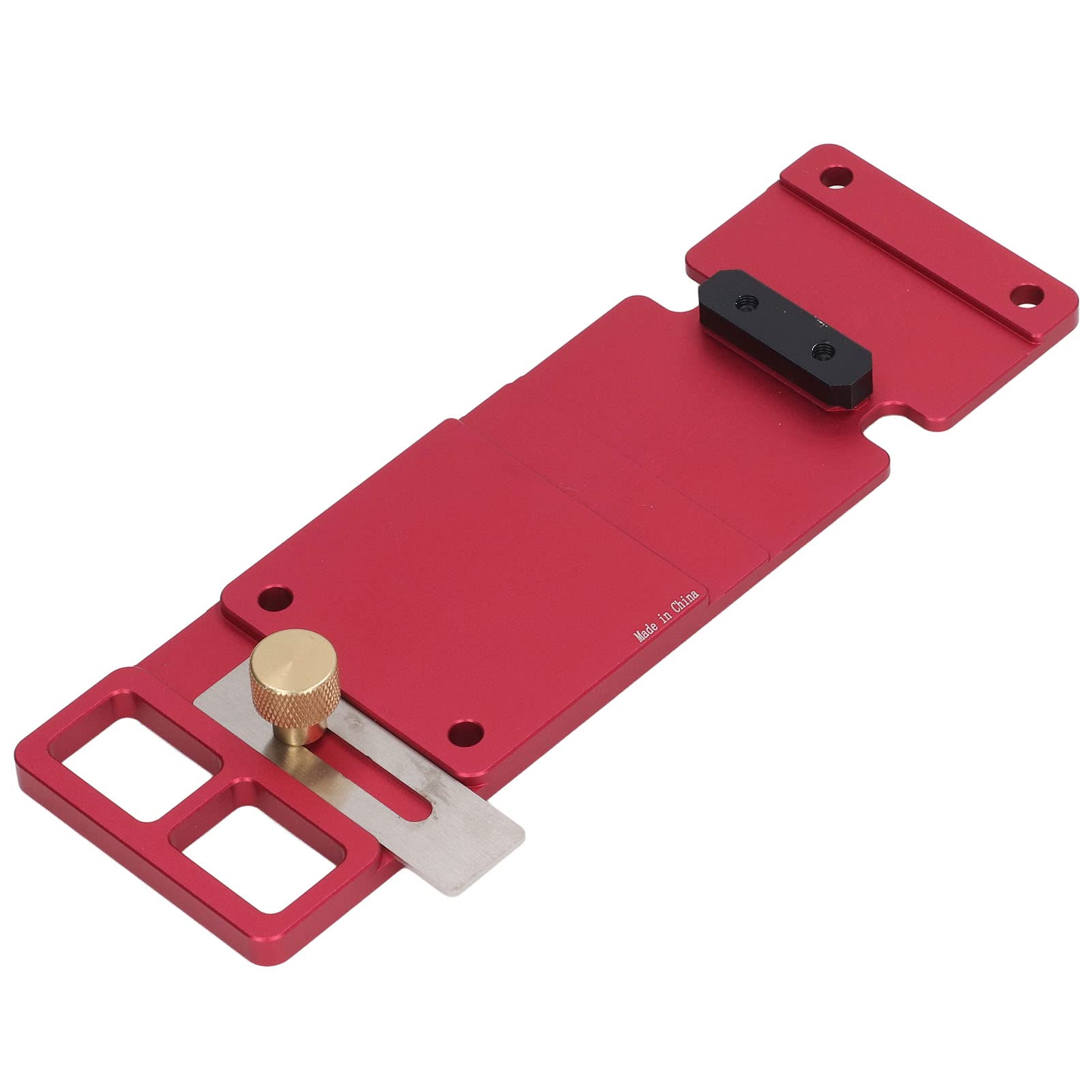 Right Angle Guide Rail Clamp Electric Circular Saw Woodworking 90 Degree Cutting Locating Plate Red Lightweight Stable