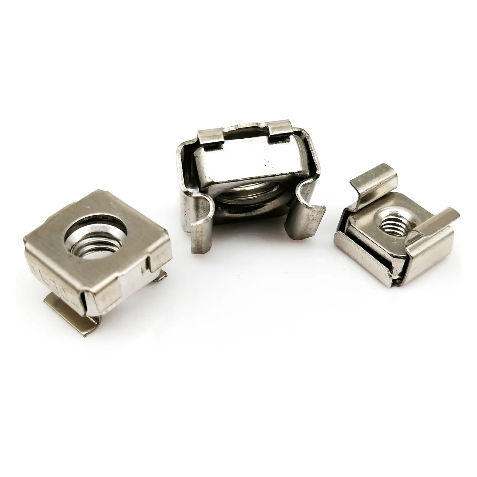 Nakrętki klatkowe, nakrętka kartowana 1/2/5/10 szt. M4-M12 A2-70 Kwadratowa elastyczna pływająca(10pcs M5)