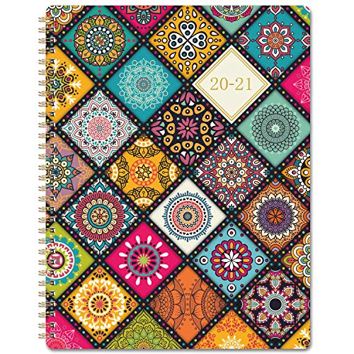 2020-2021 Planner - Weekly & Monthly Academic Planner 2020-2021 with Premium White Paper