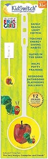 Light Switch Extender for Kids 3 Pack - The World of Eric Carle Edition - The Very Hungry Caterpillar & Friends - Officially Licensed!