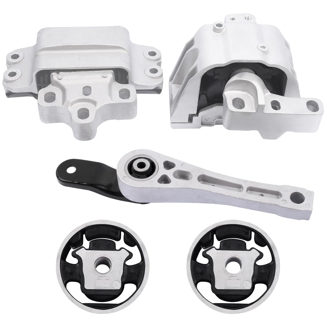 QRYIPPDM A6929 A6960HY A6969 A6962 A6966 Engine Motor and Transmission Mount Compatible withetta Jetta 2006 2007 2008 & GTI 2006-2009 2.0L L4