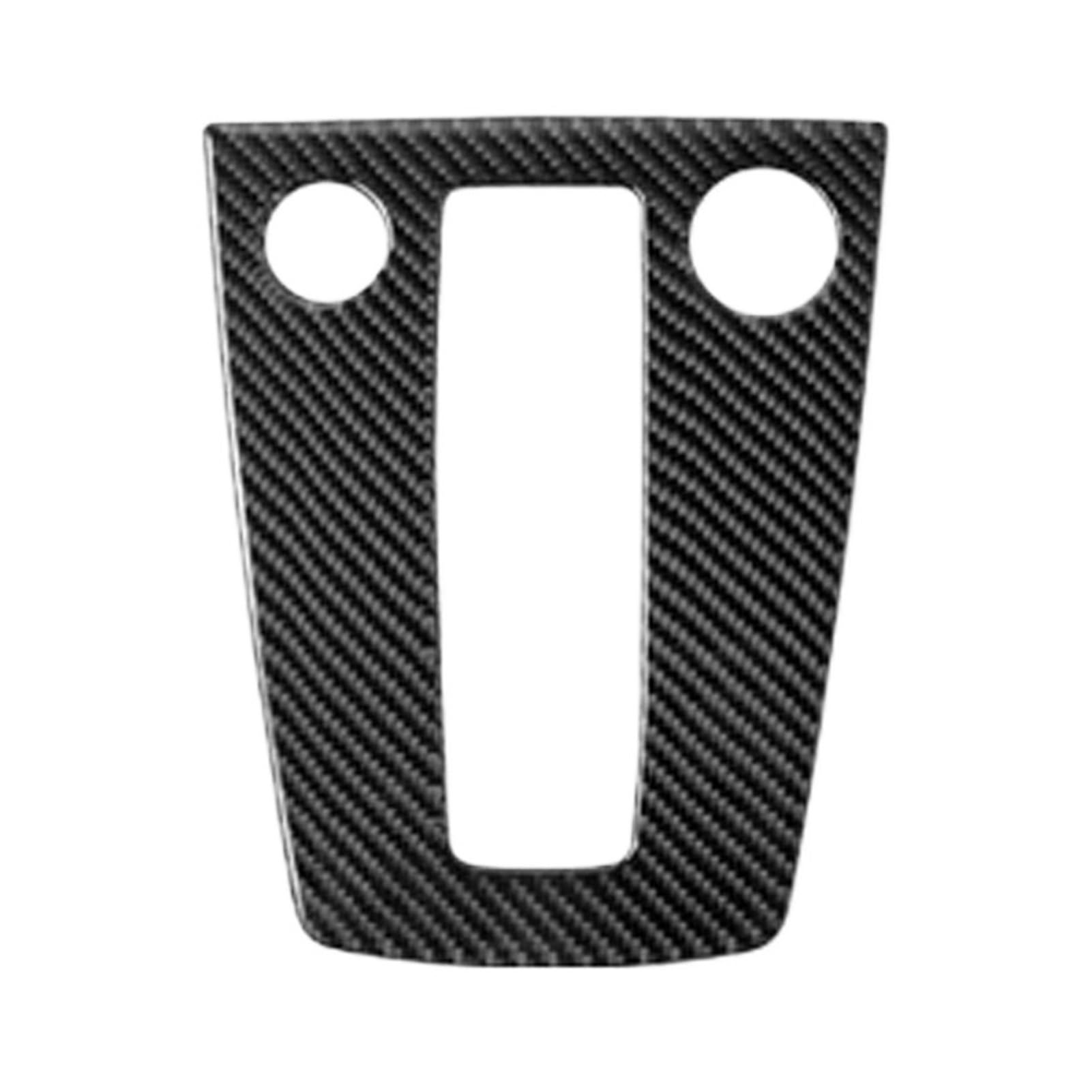 PTWOIXMBG Compatible with Audi A3 8Y S3 2021-2025 Carbon Fiber Car Interior Center Console Gear Shift Panel Trim Sticker(Carbon Black RHD)